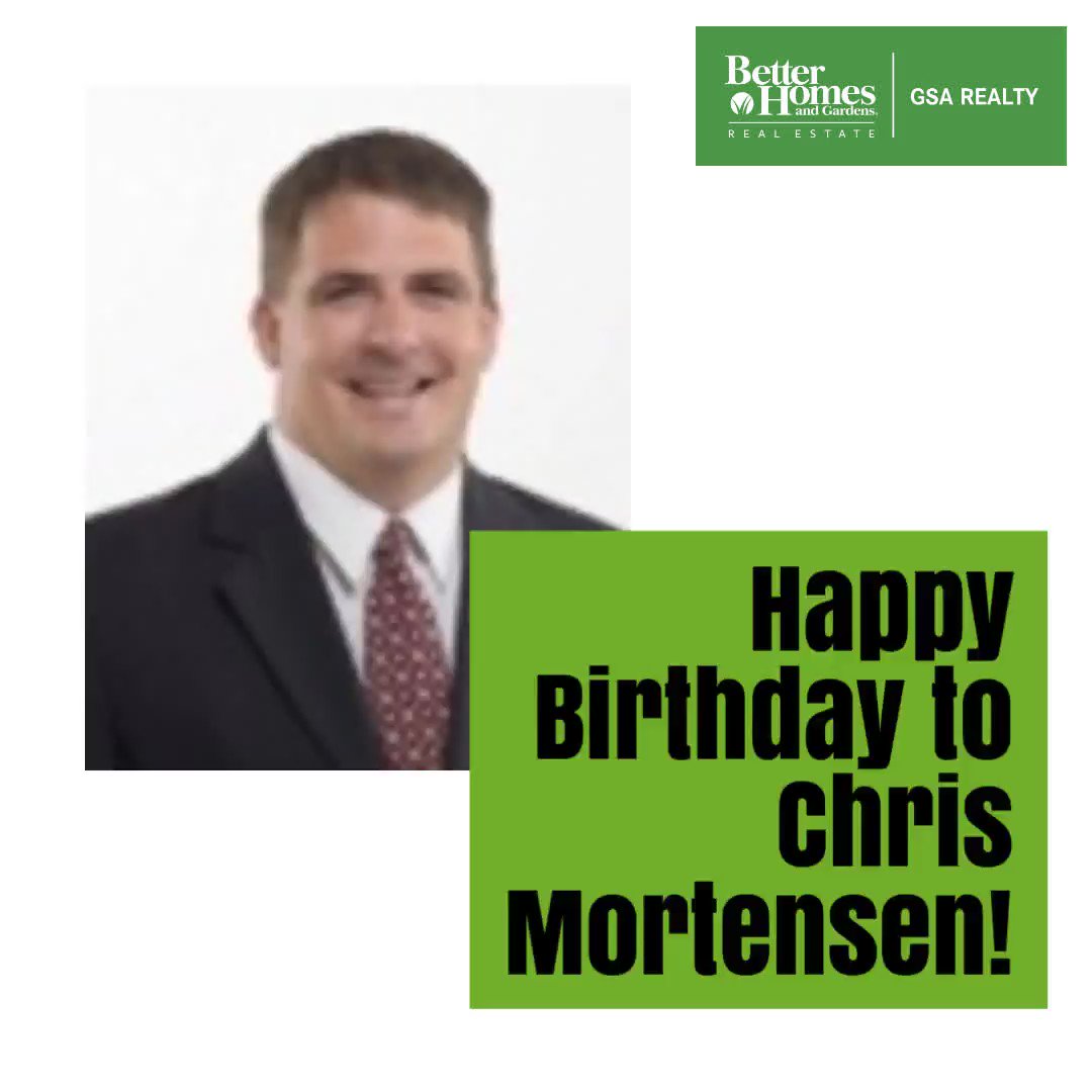 Don t forget to wish agent, Chris Mortensen a Happy Birthday today! 