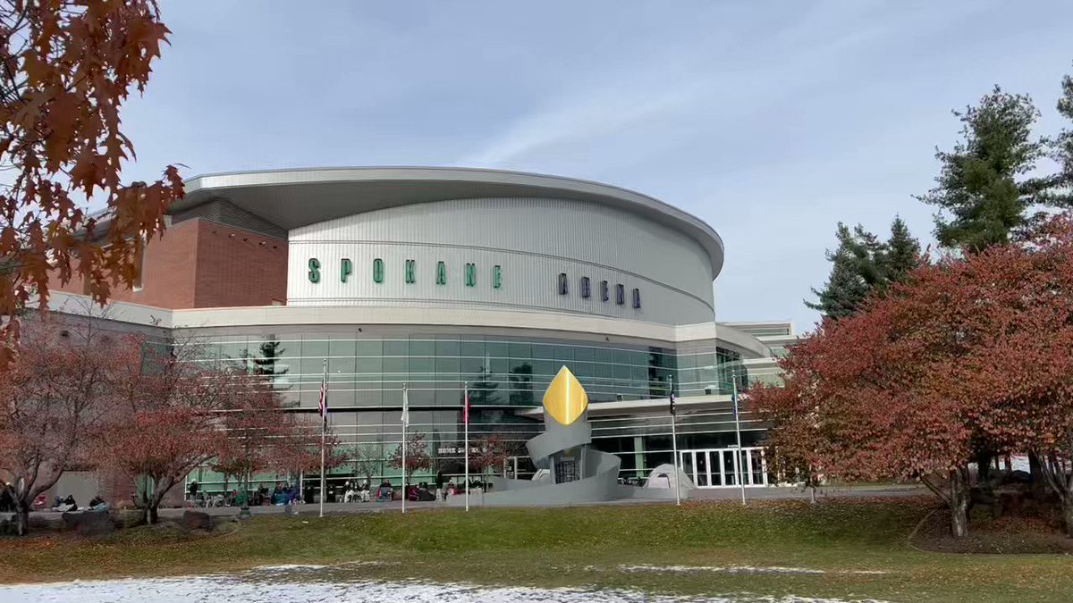 Jack Pilgrim on Twitter "Gonzaga fans already camped out outside of
