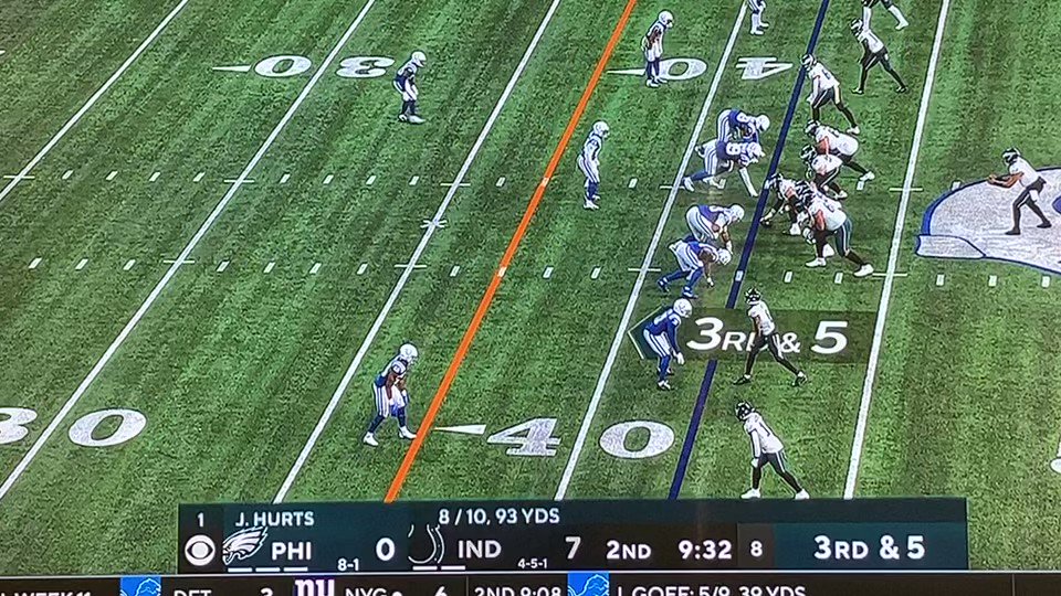 DIEHARD 🦅 Fans on Twitter "Third and 5, Jalen Hurts uses his legs to