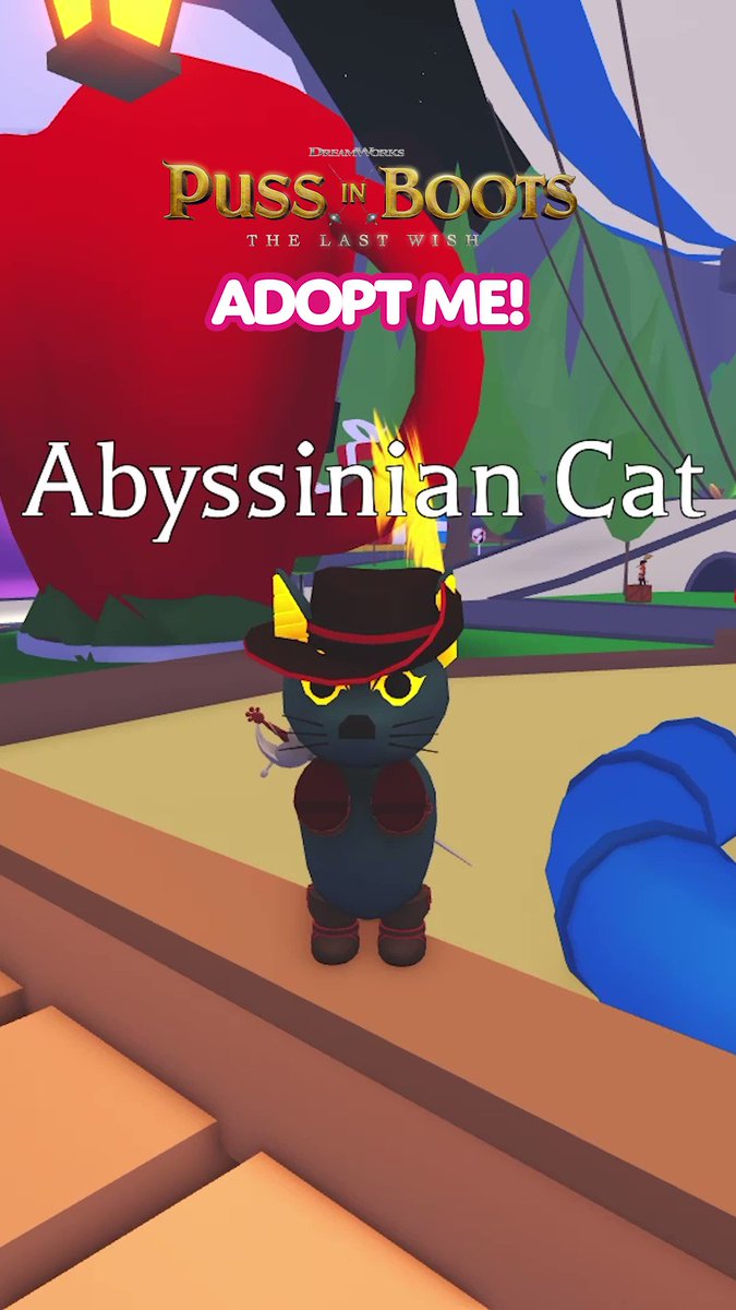Adopt Me! on X: 😺 Adopt Me x Puss in Boots 😺 👢 Adventure with