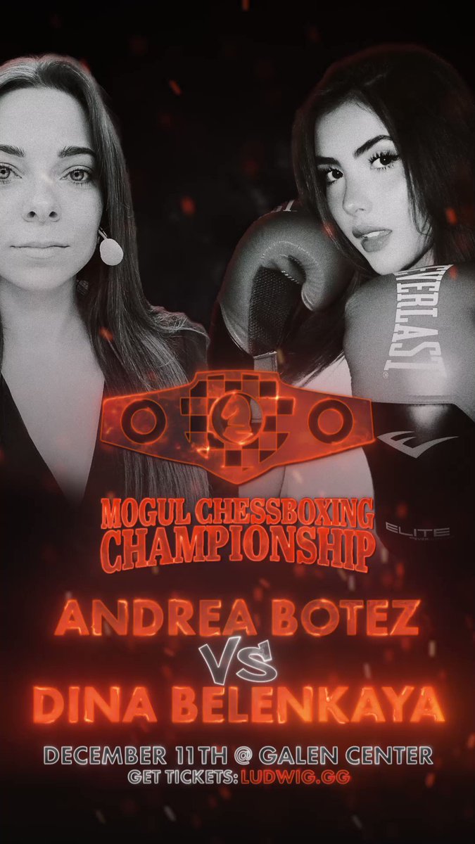 ANDREA BOTEZ VS DINA BELENKAYA - FULL FIGHT - MOGUL CHESSBOXING  CHAMPIONSHIP 