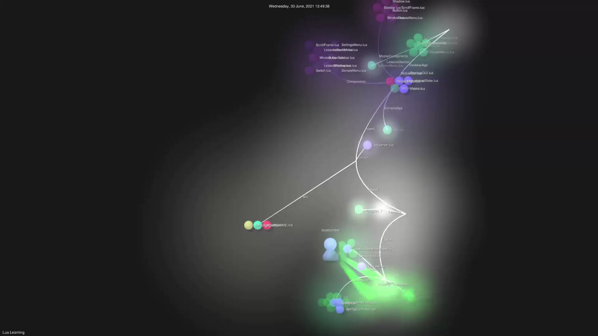 Boatbomber on twitter lua learning being built from scratch 2021