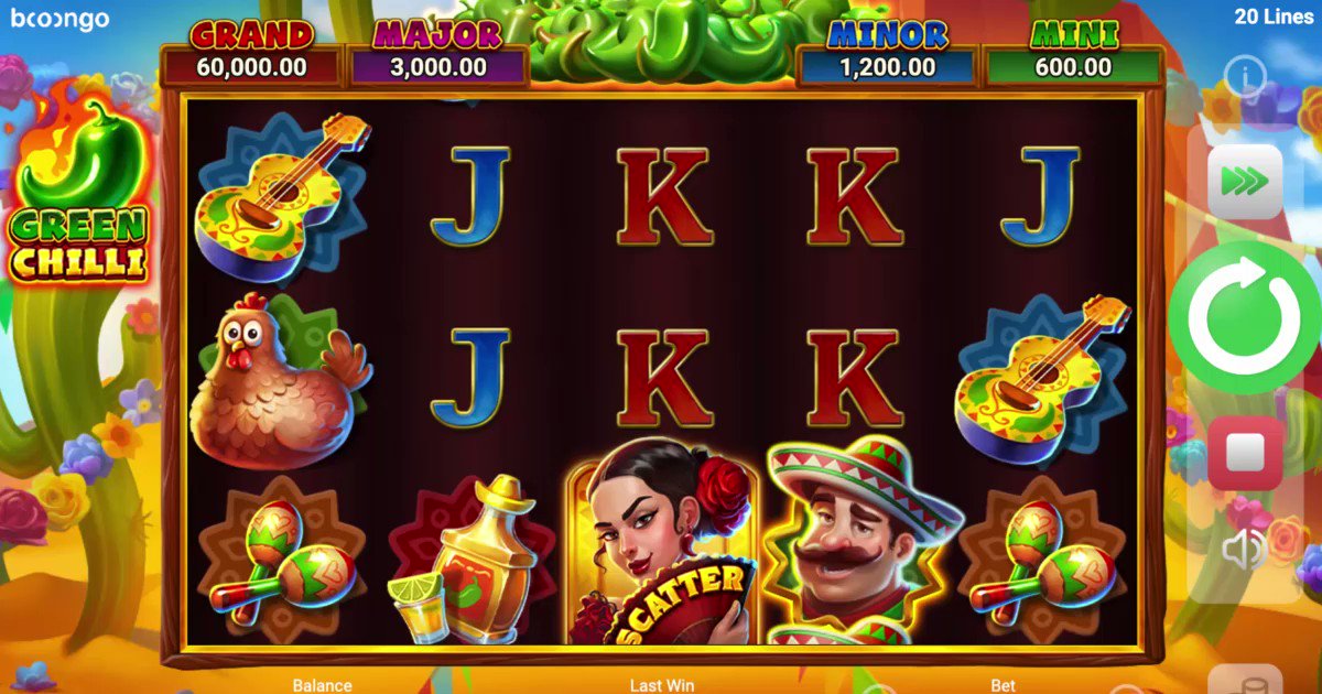 Hola Amigo! &#129312;
Maracas&#39; sounds call to hot adventure in hot Mexico with tequila&#39;s rivers, passion music, and spicy winnings in the new Hold and Win 5x3, 20 lines slot - Green Chilli!