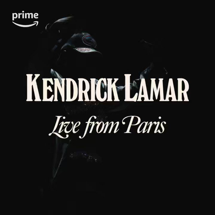 Kendrick Lamar Live in Paris on the Mr. Morale and The Big