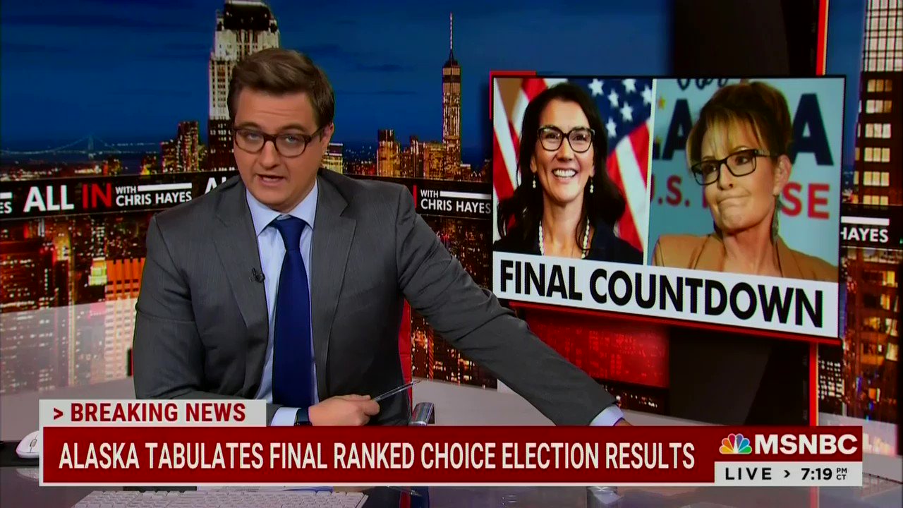 PoliticsVerse 🇺🇸 on Twitter "MSNBC cals two Alaska races for Mary