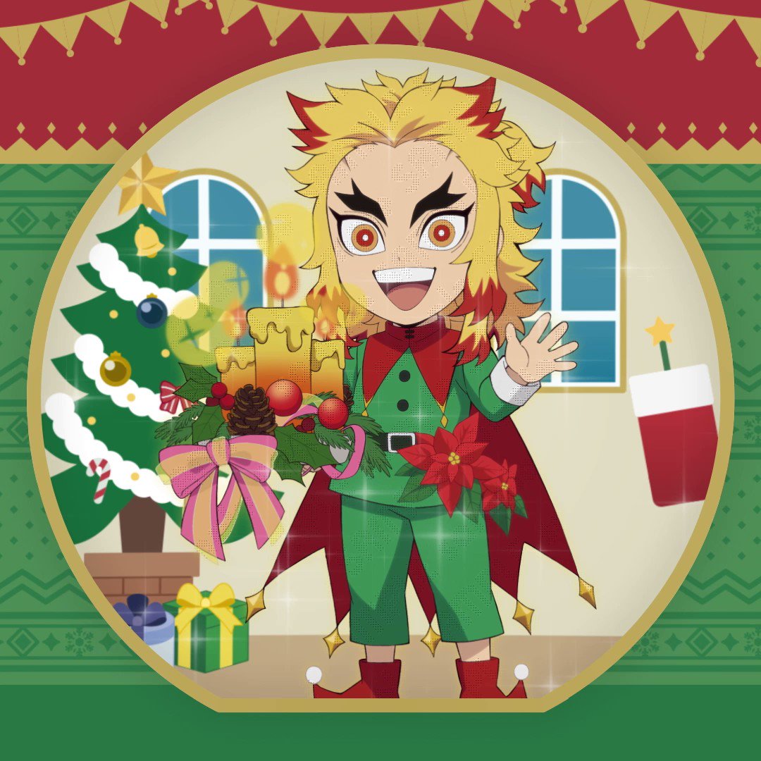 鬼滅の刃ufotableクリスマス2022アクリルスタンド煉獄杏寿郎カード