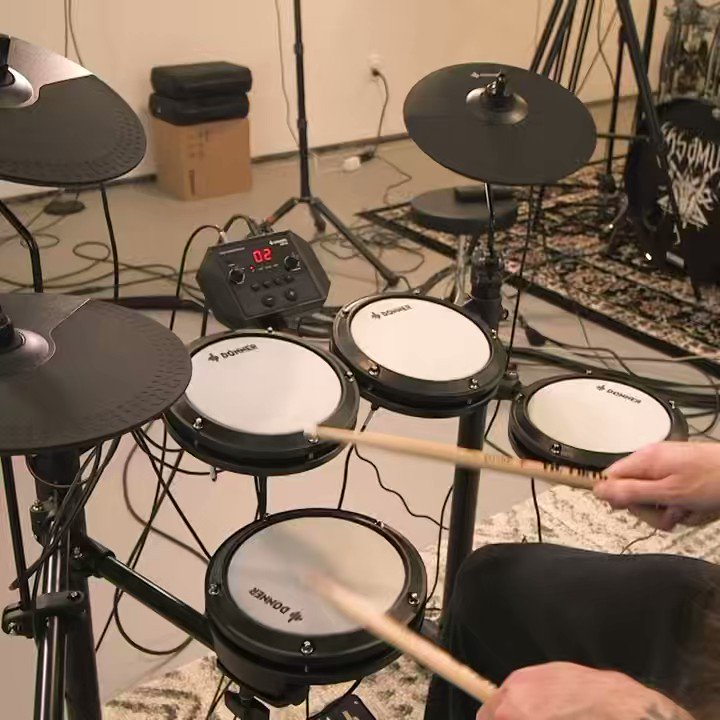 Samus on Twitter "The cheapest electric drum set I’ve ever played