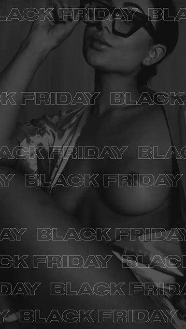 Black Friday is happening on my OF.

https://t.co/Otertk2t1V https://t.co/7xnn67QNz8