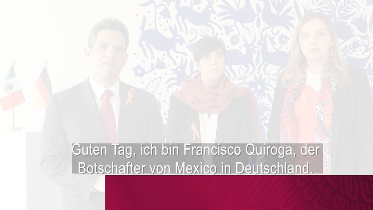 @EmbaMexAle's photo on #OrangeTheWorld