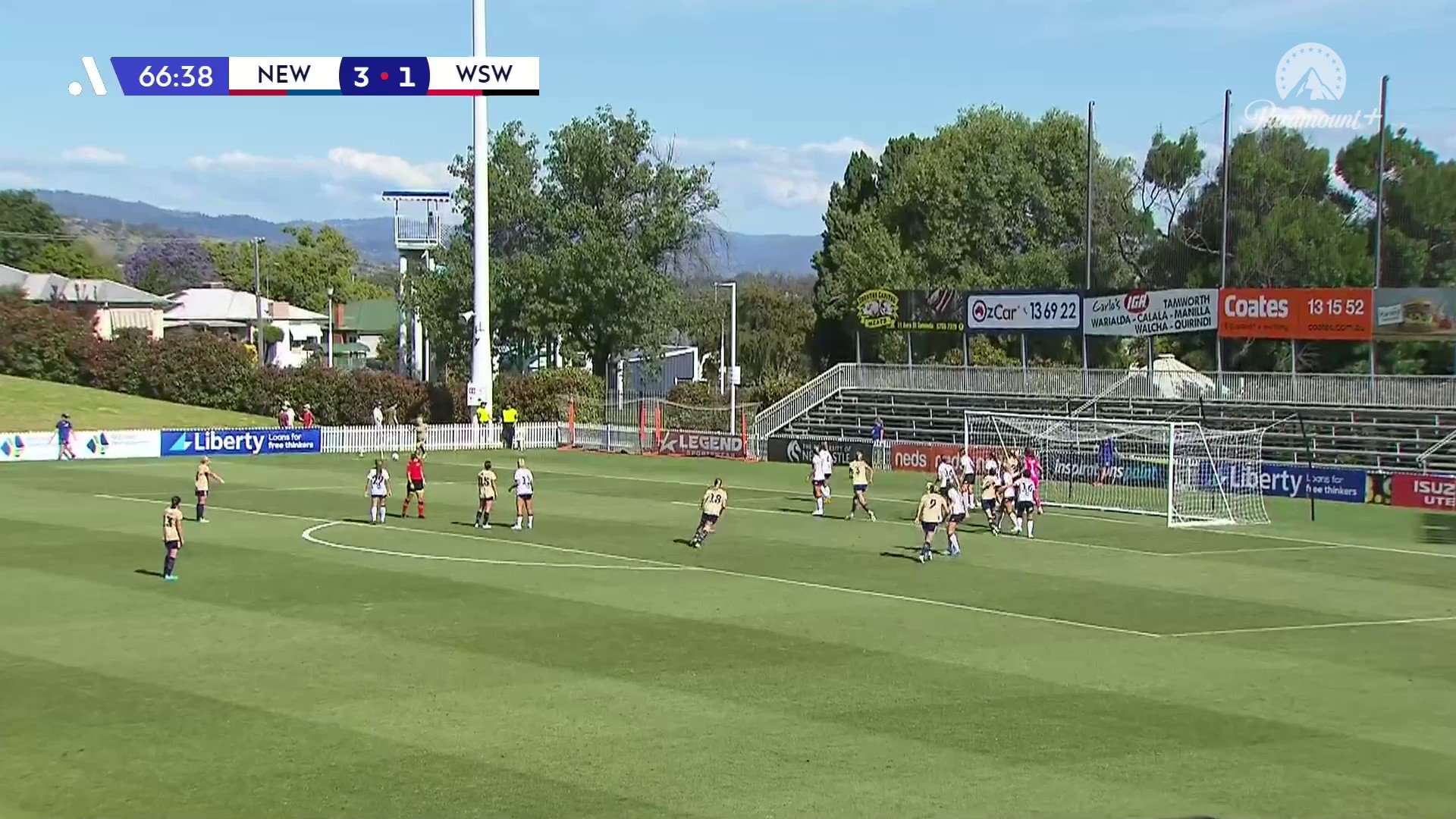 It's 𝐅𝐎𝐔𝐑 for @NewcastleJetsFC 🔥

Tara Andrews climbs highest at the back post & makes no mistake with her headed effort!

Catch all the action LIVE on #DubZone 📺

Follow live:  @LibFinancial”