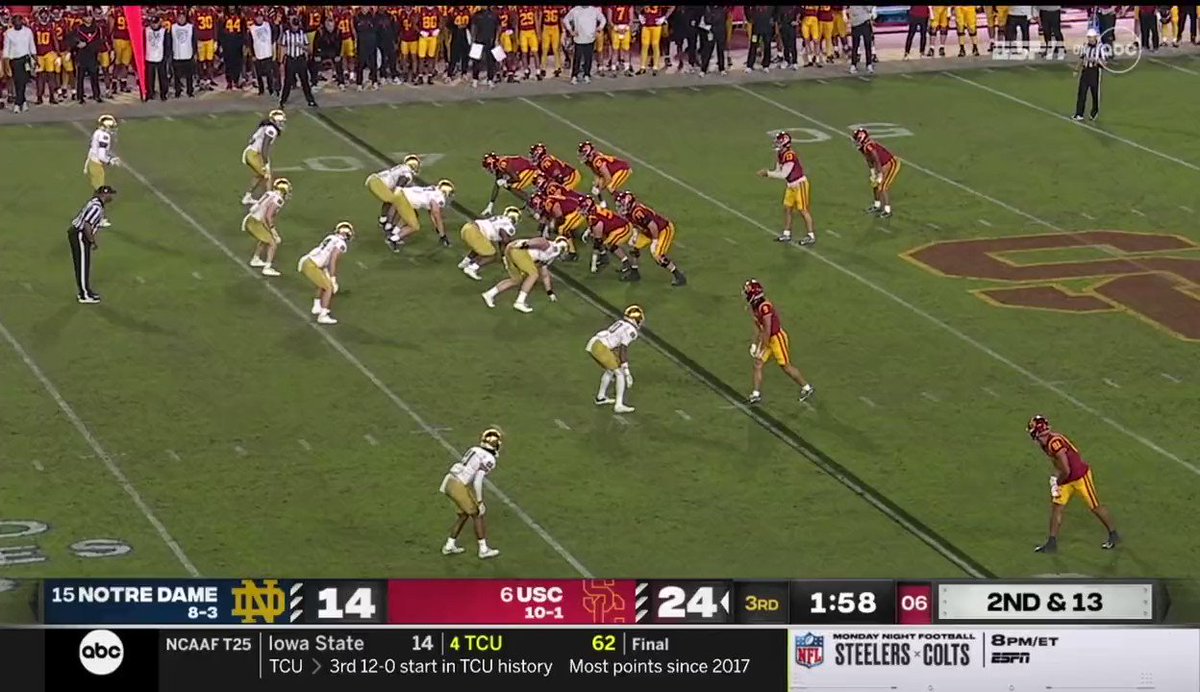 USC Trojans on Twitter "PLAY 3 CALEBcsw evades multiple defenders on
