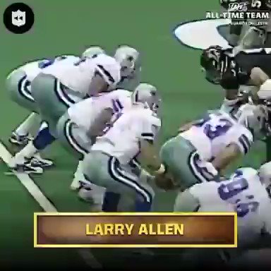 Happy Birthday Larry Allen   Throwback NFL Films 