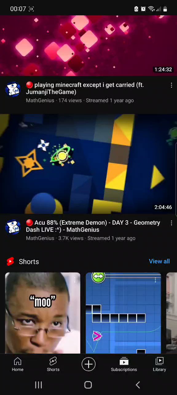 Wulzy on Twitter "yt is insane for this vod sub feed spam bro if it
