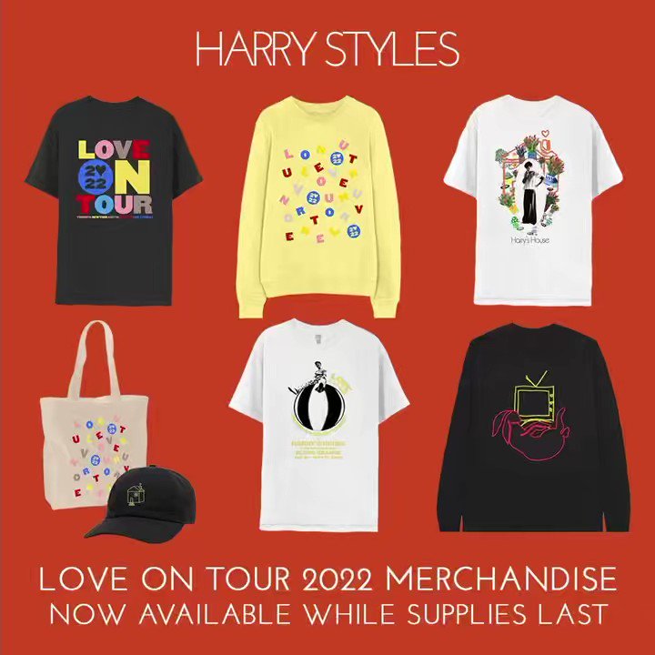 HSHQ on X: Harry Styles Live On Tour merch available now    / X