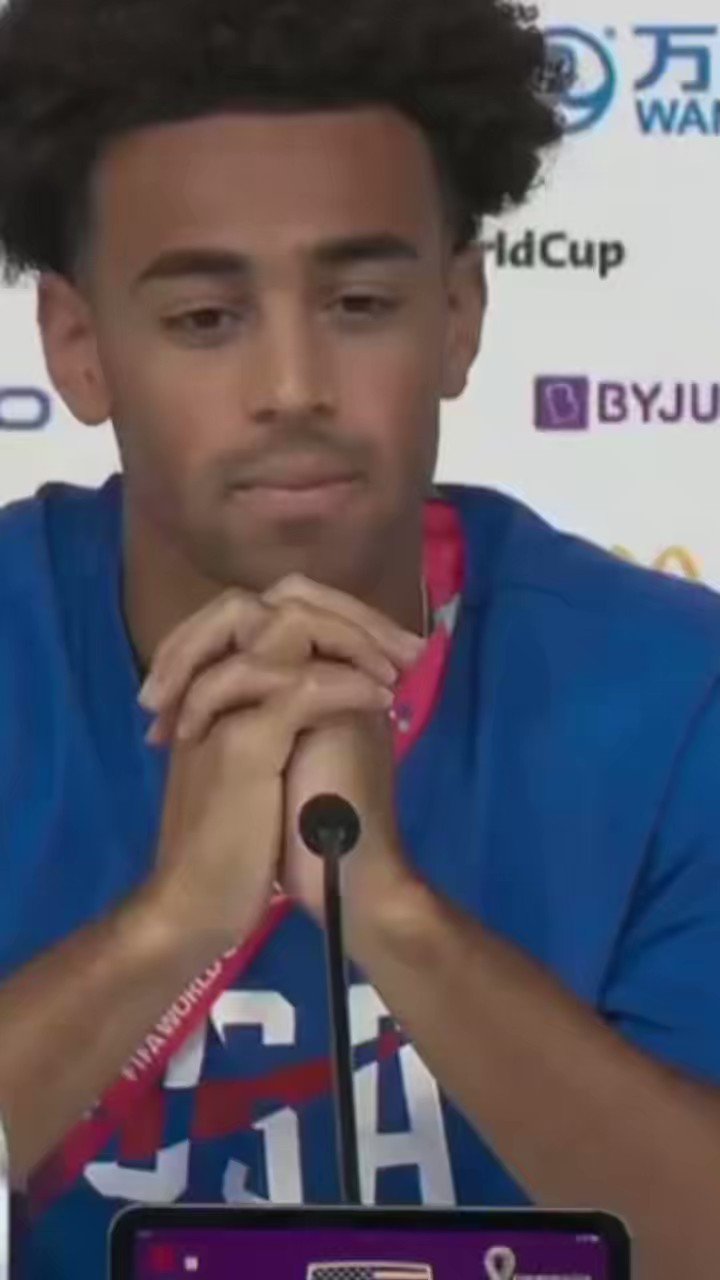 USMNT Only on Twitter "Class and respect from Tyler Adams with the way he handled this question