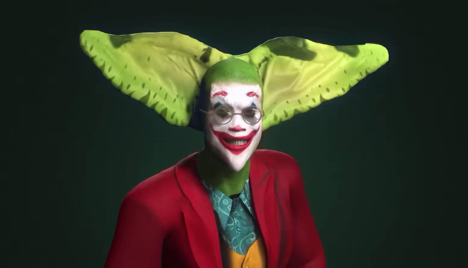  Happy birthday from everybody s favorite human/grimlin/joker hybrid. 