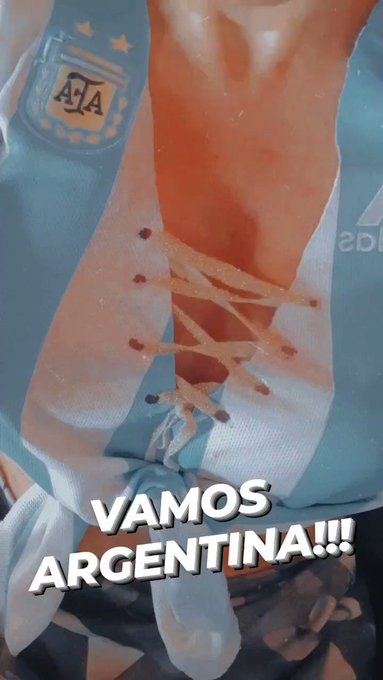 PONEMOS EL PECHO ARGENTINO!! https://t.co/2uIhylZmLw