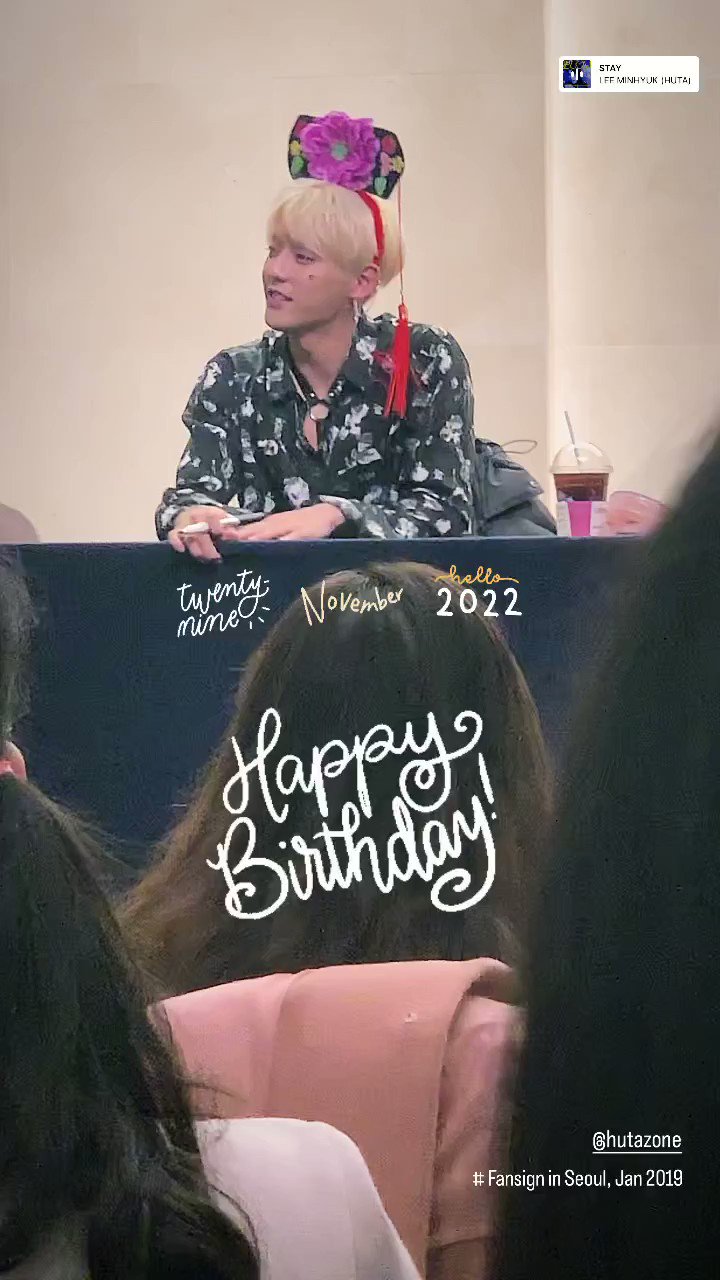 Happy Birthday Lee Minhyuk    Wish you always be happy & healthy  