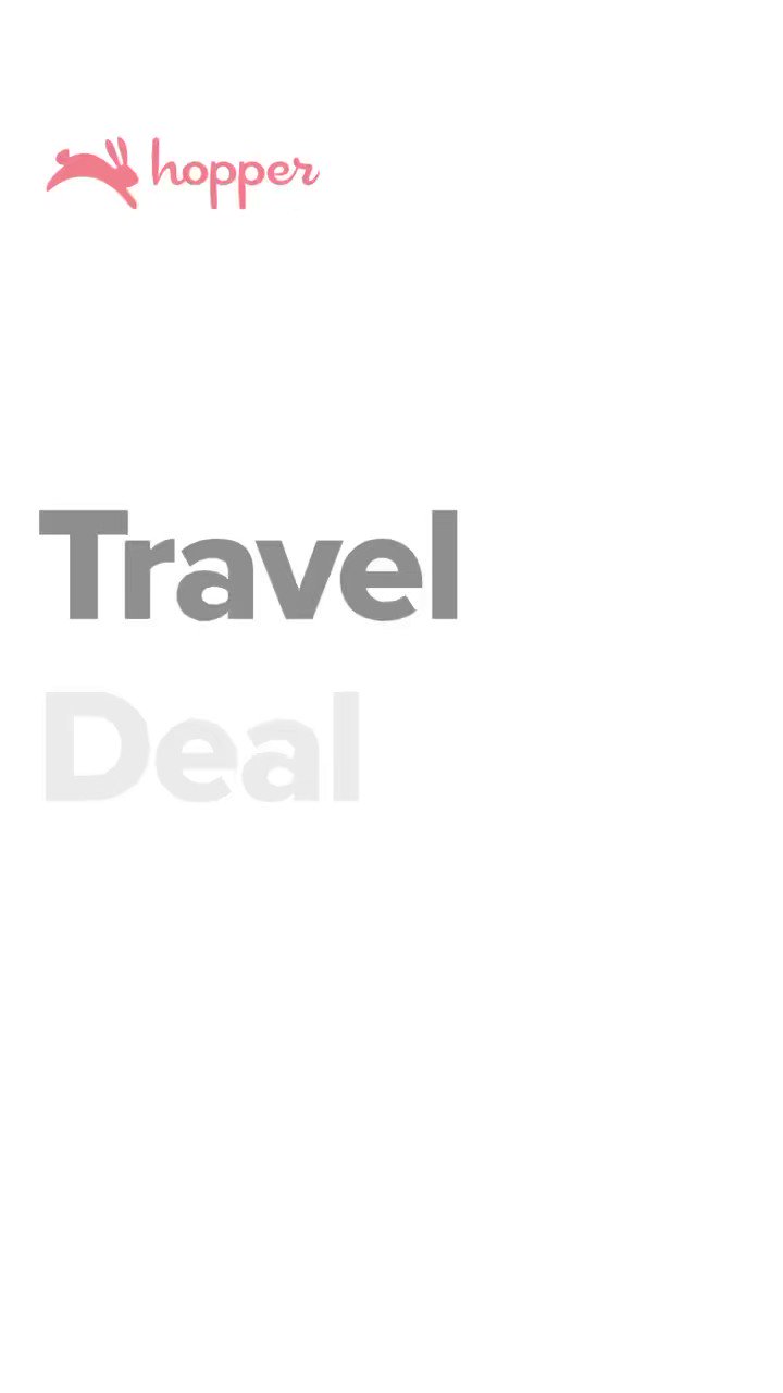 Hopper on X: Happy Travel Deal Tuesday! ✈️🏨🚙The best day for
