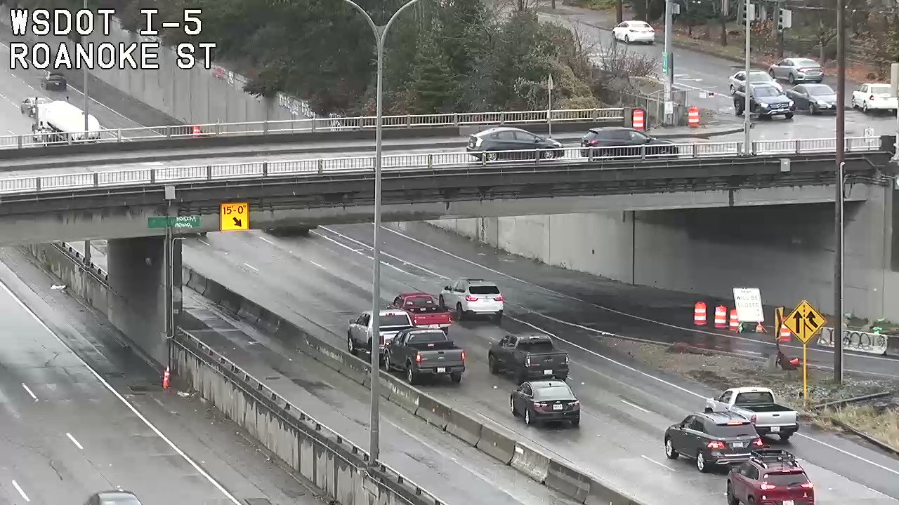 WSDOT Traffic on Twitter "Here is a visual on the collision blocking