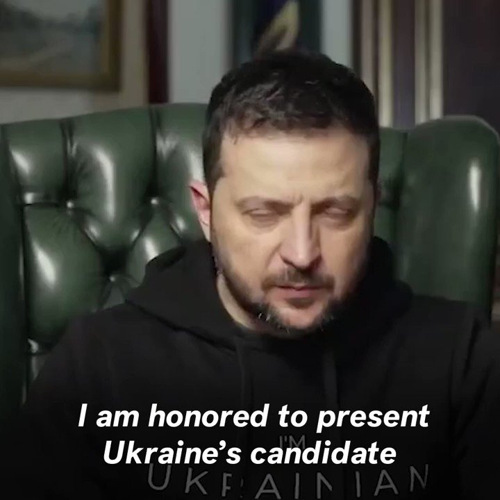 The Oscar-winning comedian now says Ukraine will be hosting the World's Fair in 2030....and that he needs a TRILLION dollars. lol 