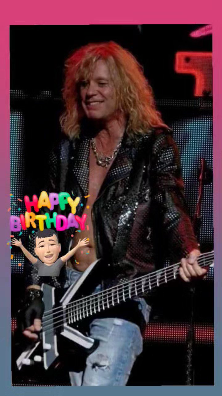 HAPPY BIRTHDAY
RICK SAVAGE 