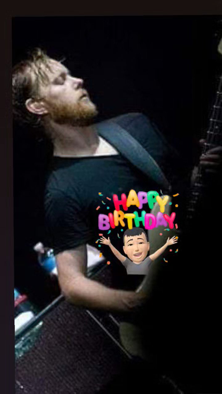 Happy birthday
Nate Mendel 