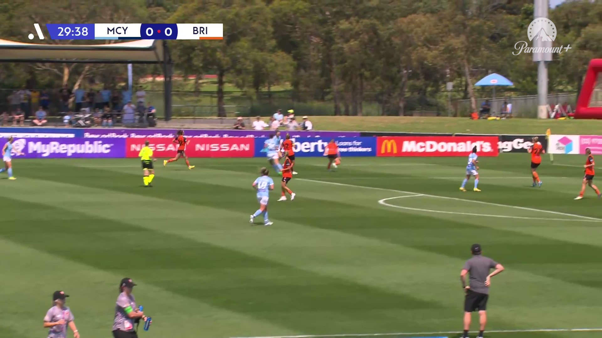 We've got our first of the day! 🚨 

Bryleeh Henry gets her second of the season as @MelbourneCity hits the front against @brisbaneroar! 🔥

Catch all the action LIVE on #DubZone 📺

Follow live:  @LibFinancial”