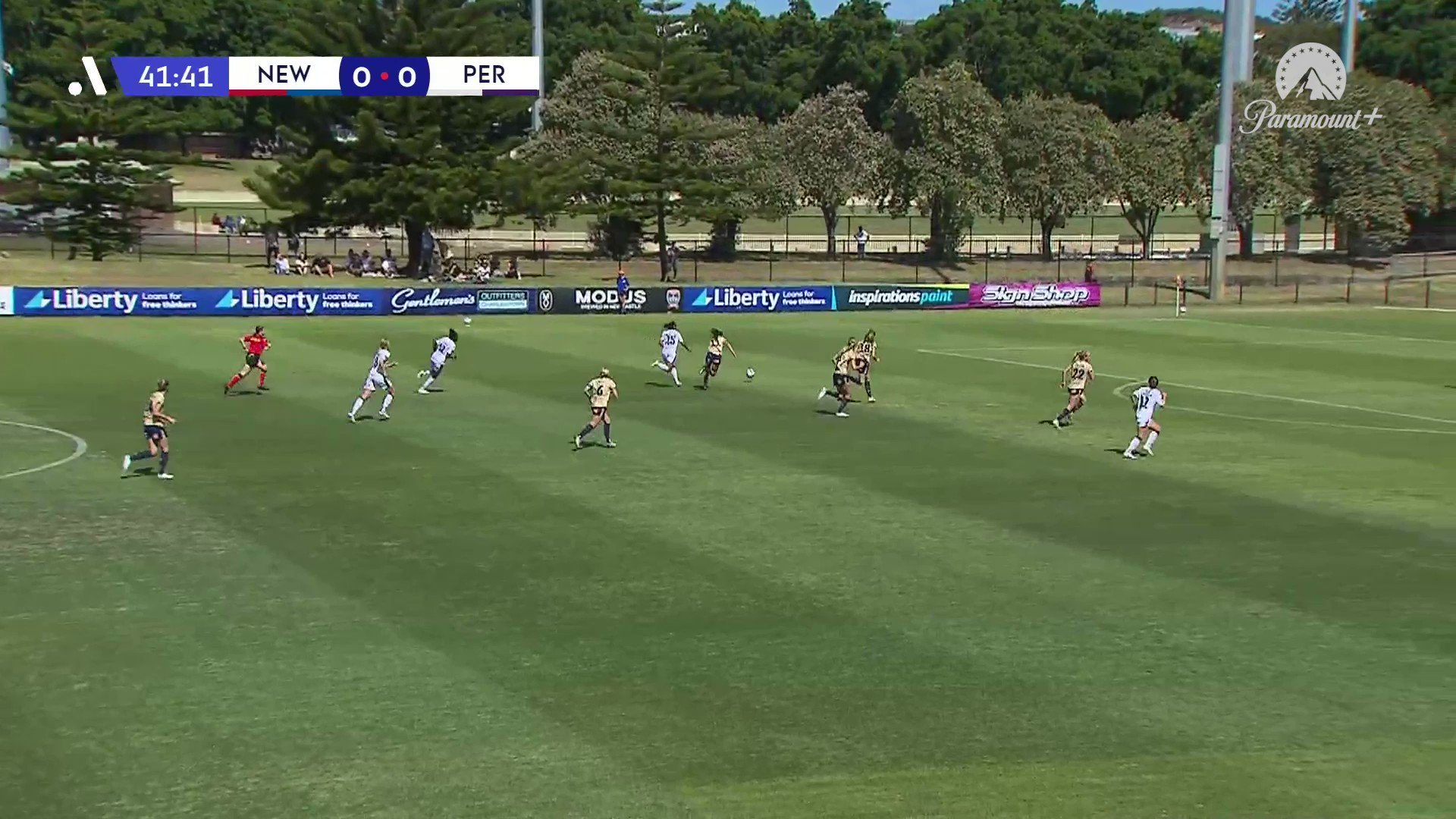 WHAT. A. FINISH. 🔥 

Rylee Baisden latches onto a gorgeous cross to fire @PerthGloryFC in front on the stroke of half-time!

#DubZone wrap:  @LibFinancial”