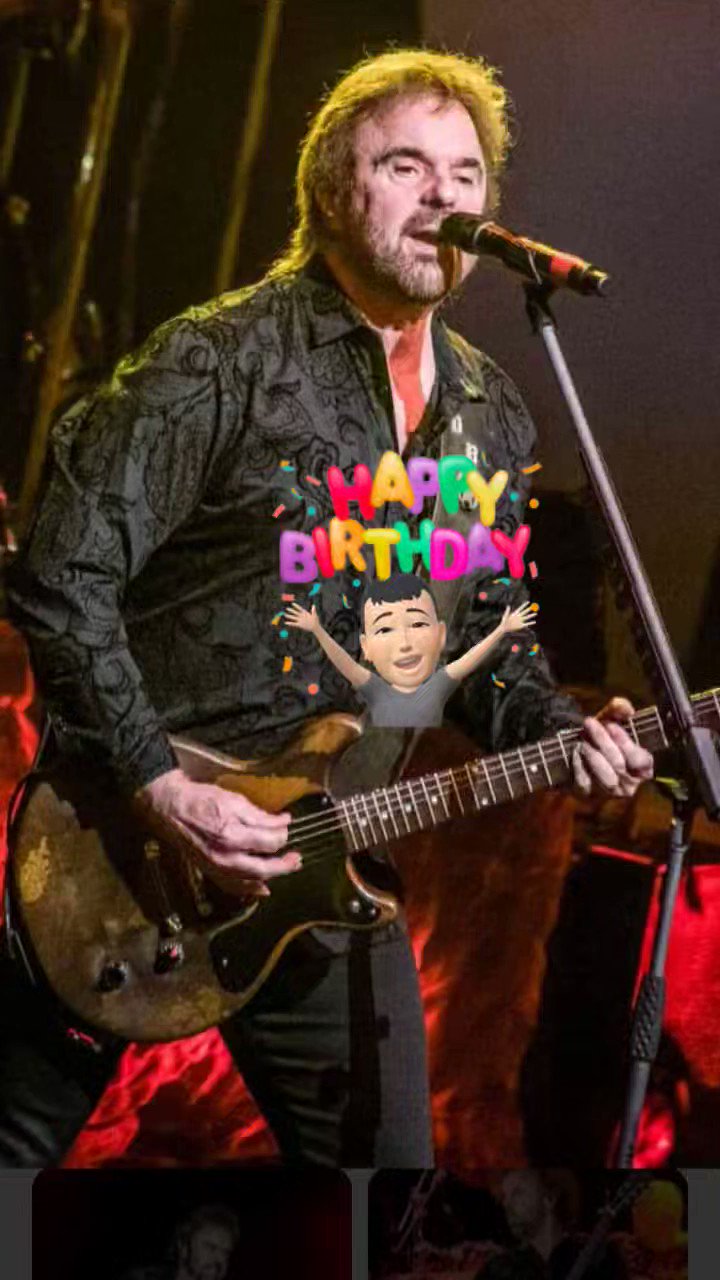 Happy birthday
Don Barnes 