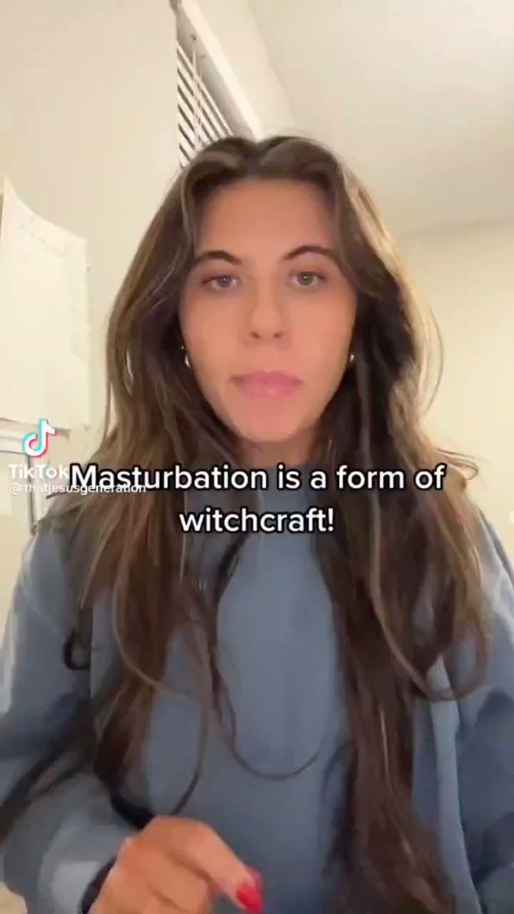 April Ajoy on X: "This Christian influencer says masturbation is ...