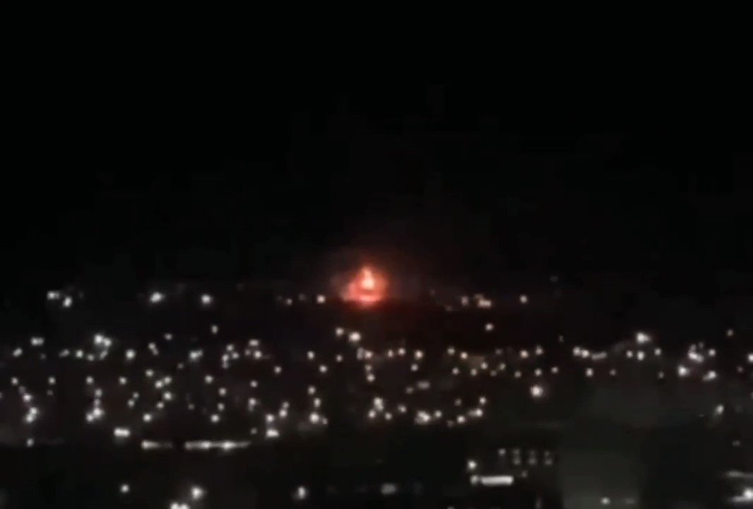English Luhansk on Twitter "Kursk, Russia fuel tank on fire at the