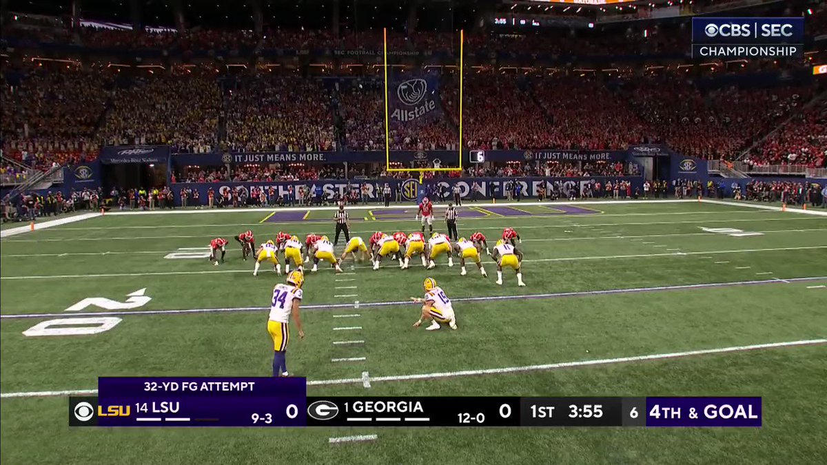 LSU decided to just stand Picture