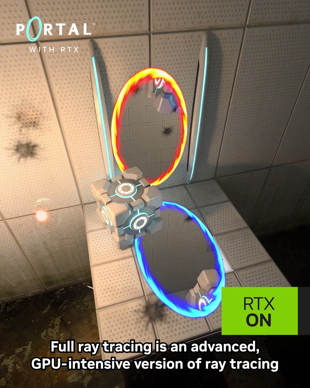 Nvidia updates Portal with ray tracing