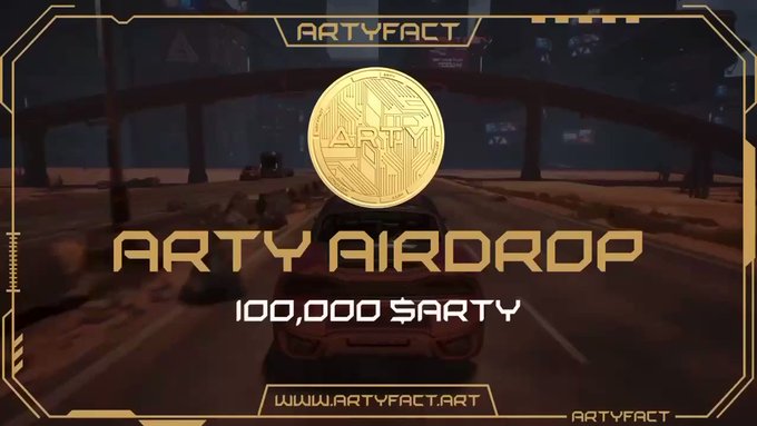 Artyfact 2800 BUSD Airdrop