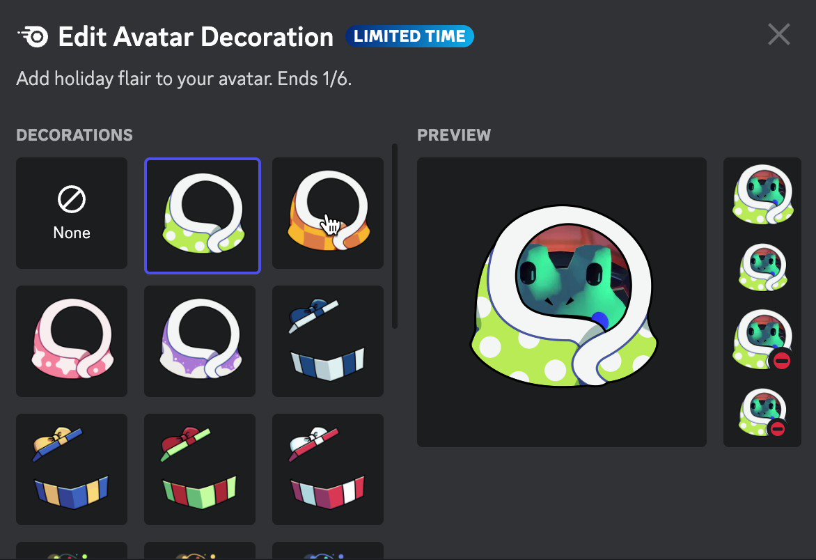 Join our decorations discord community for design inspiration and advice