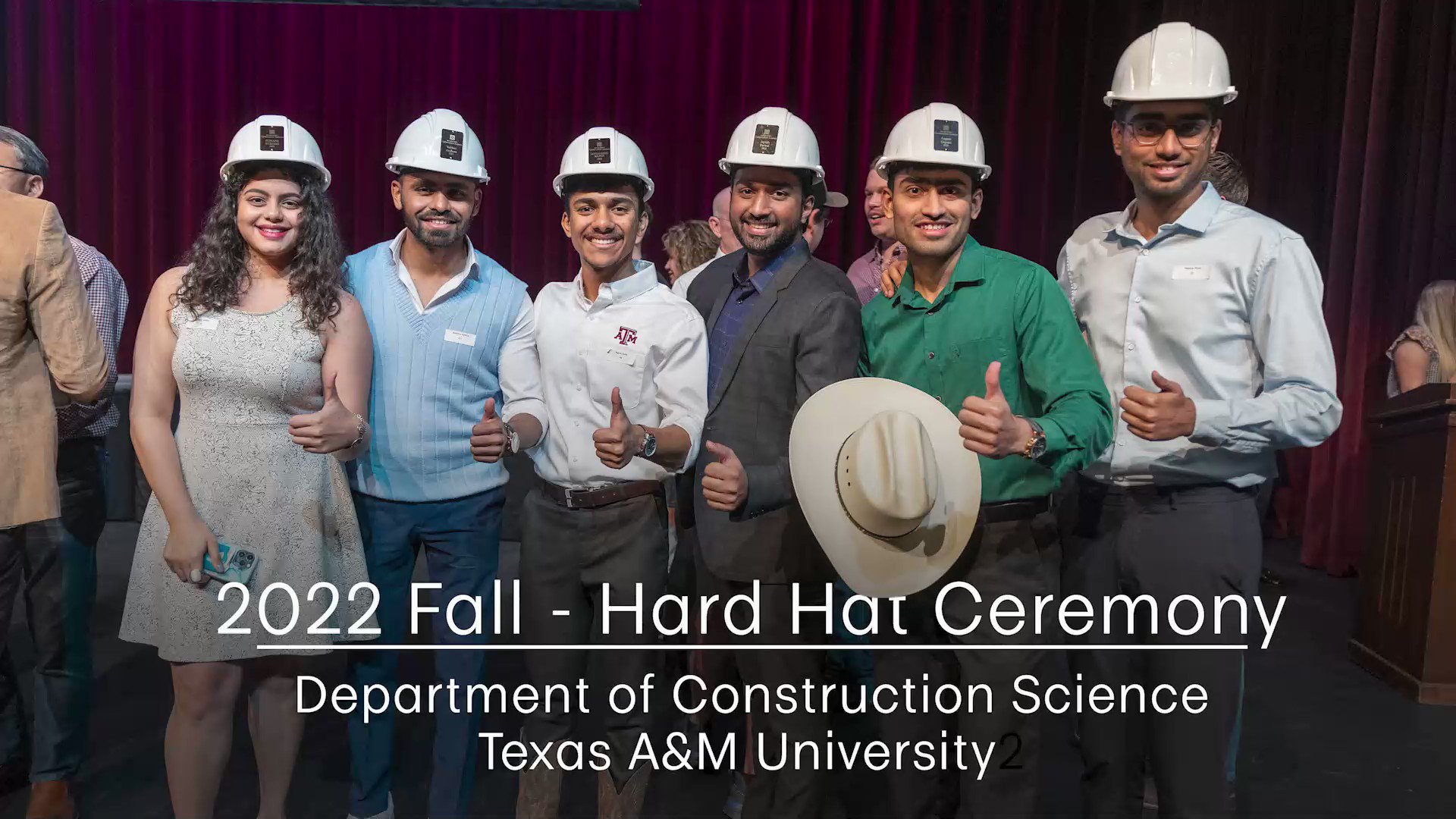 TAMU Architecture on Twitter "Fall 2022 construction science graduates
