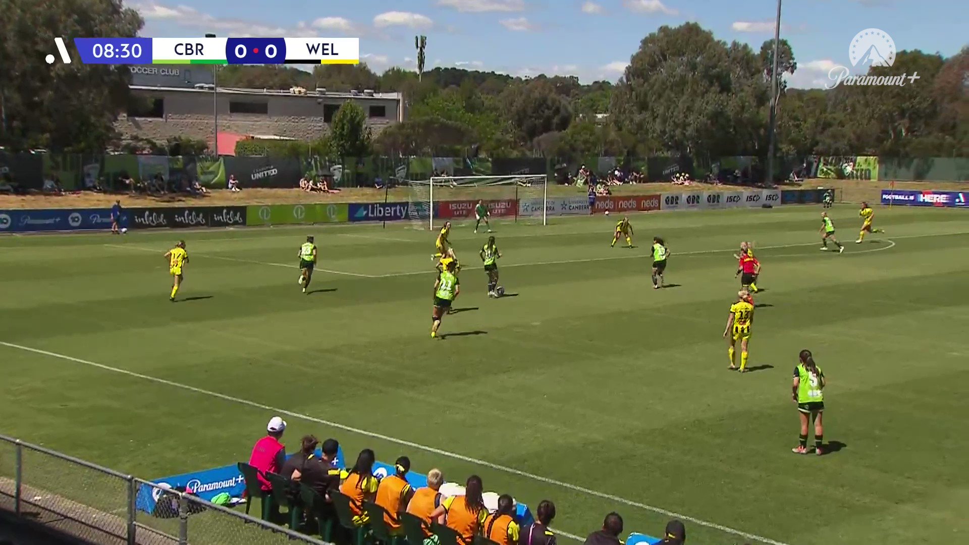 𝐀𝐬 𝐜𝐨𝐨𝐥 𝐚𝐬 𝐲𝐨𝐮 𝐥𝐢𝐤𝐞! 👏👏👏

Grace Maher on her left foot lets rip a stellar effort as @CanberraUnited takes the lead against @WgtnPhoenixFC!

Catch all the action LIVE on #DubZone 📺

Follow live:  @LibFinancial”