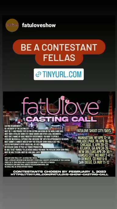 S/o2 & #follow @OneUp_Close for posting and retweeting the @FatULoveShow promo!!! EV1 follow @LexxxiLuxe