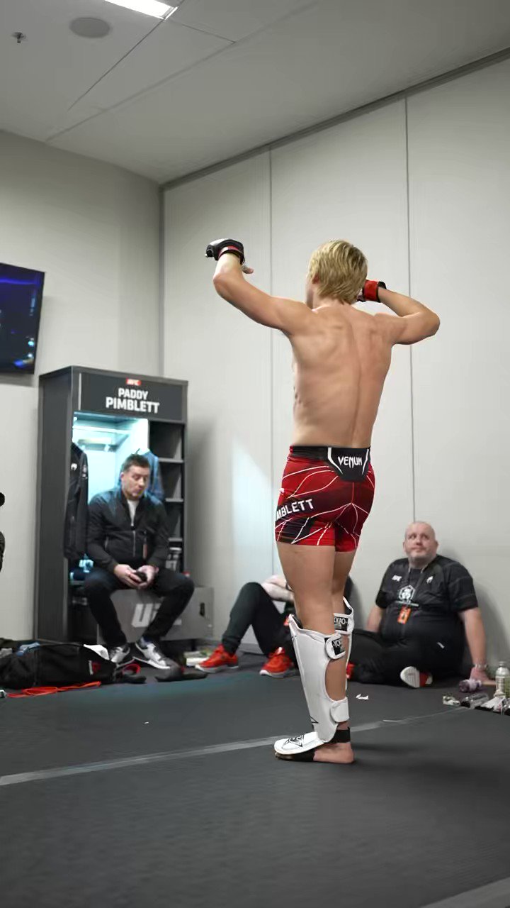 UFC on Twitter: "The Baddy’s in his element! 🗣️🎵 Paddy’s return is just ...