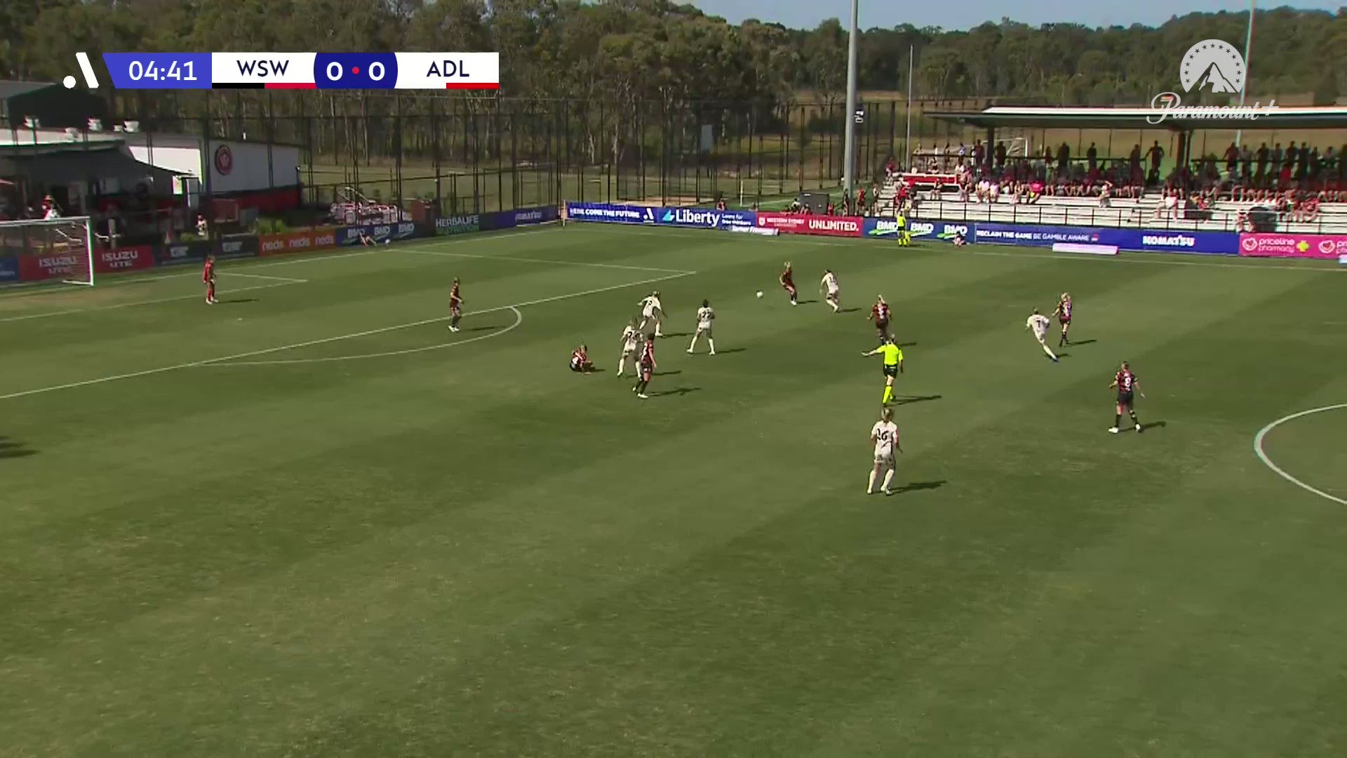 What a start for @AdelaideUnited! 🔥

Chelsie Dawber makes NO MISTAKE from the spot just six minutes in! 🔴

.
.
.

Catch all the action LIVE on @Channel10AU PLAY 📺

Follow live with @NedsAus:  #WeAreALeagues @LibFinancial”