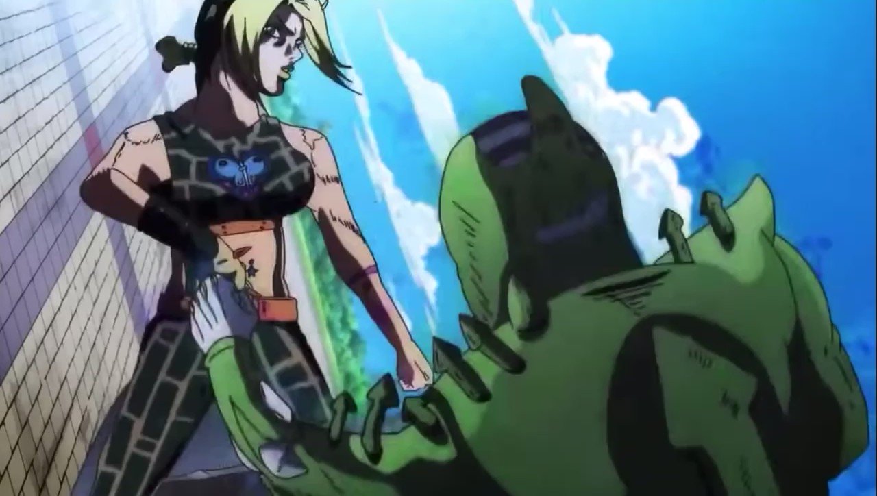 Is JoJolion Confirmed? on Twitter "Nope. "Only Stands can harm Stands" Jolyne literally