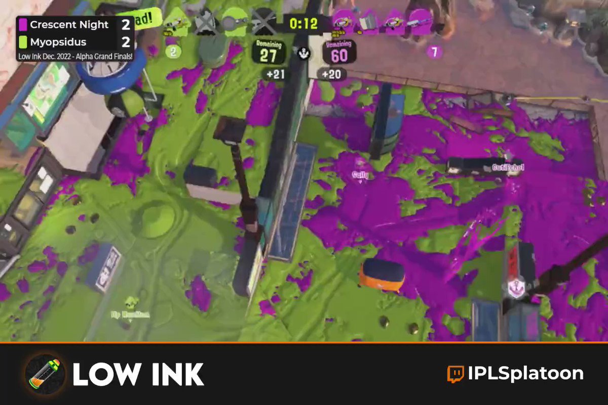 Splatoon News on Twitter "RT IPLSplatoon 🎊 CrescentSpl wins Low Ink