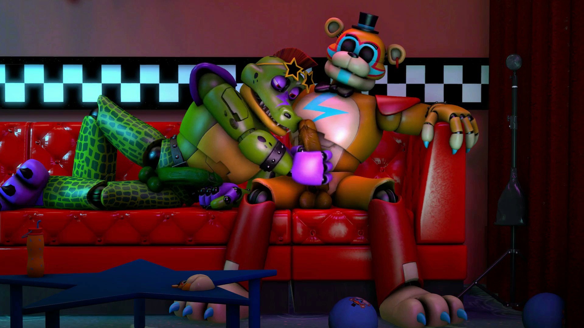 Fruit_Cake on X: The Edge - A Freddy x Monty animation. [Teaser]  t.coDYLm3NXk1Y  X