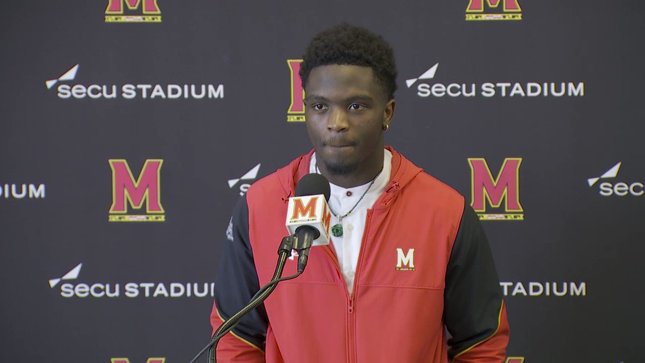 Brian Fonseca on Twitter "Maryland WR Rakim Jarrett's shot at Rutgers