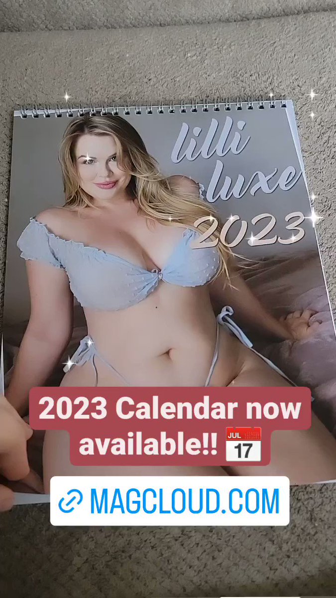 Lilli Luxe on Twitter: "📅 2023 Lilli Luxe Calendar is now available 😀 💖