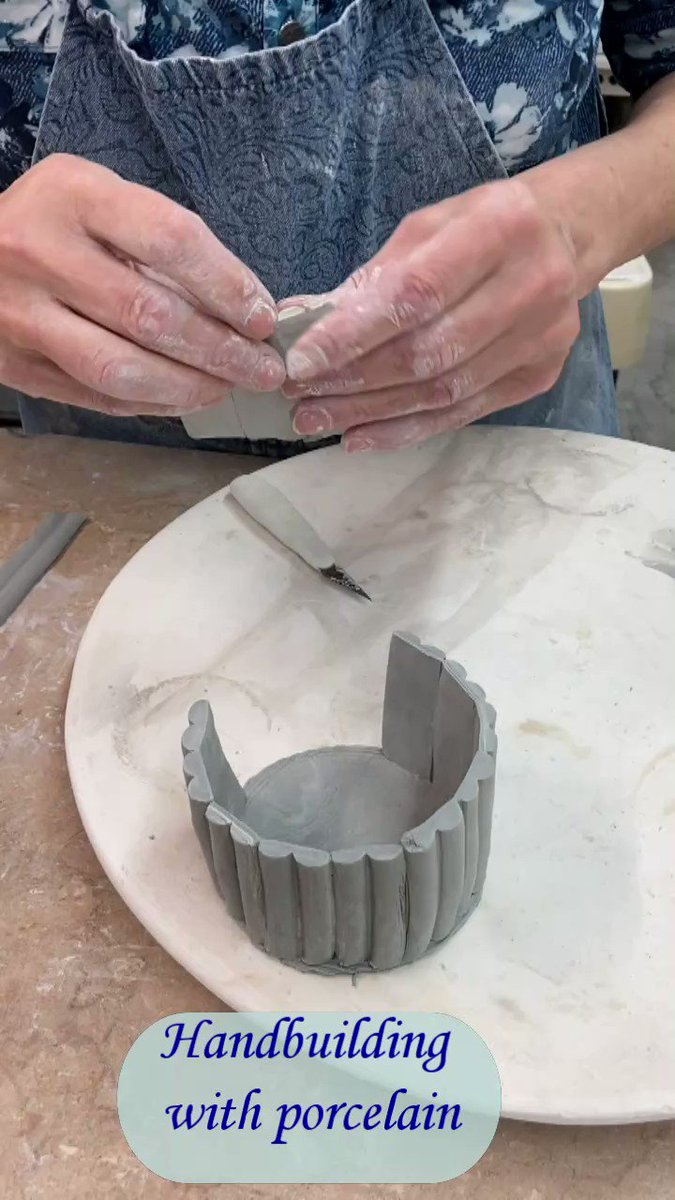 Handbuilding Pottery for beginners online class with Antoinette Badenhorst
