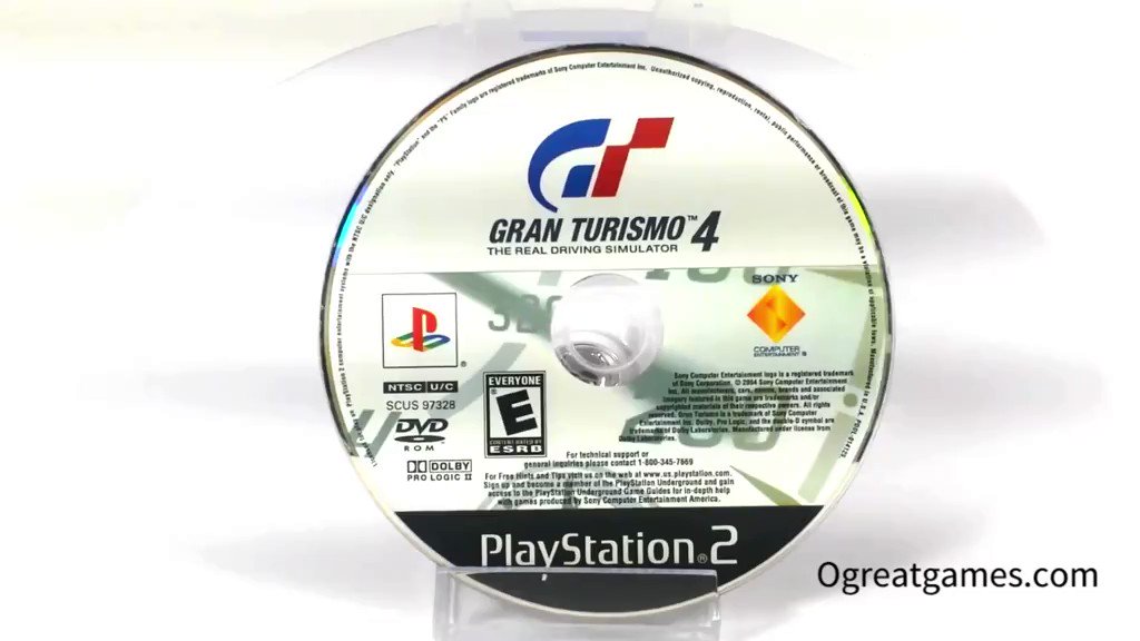 Playstation 2 / Gran Turismo 4, Sony SCUS-97328