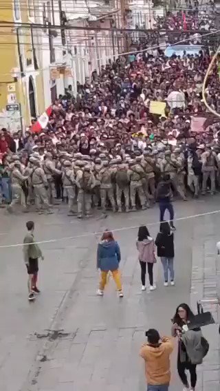 RT @DVATW: This is Peru. It shows WHY the cabal fear the people. When we rise up they are vulnerable.]
Watch. https://t.co/eaujpJP0yD