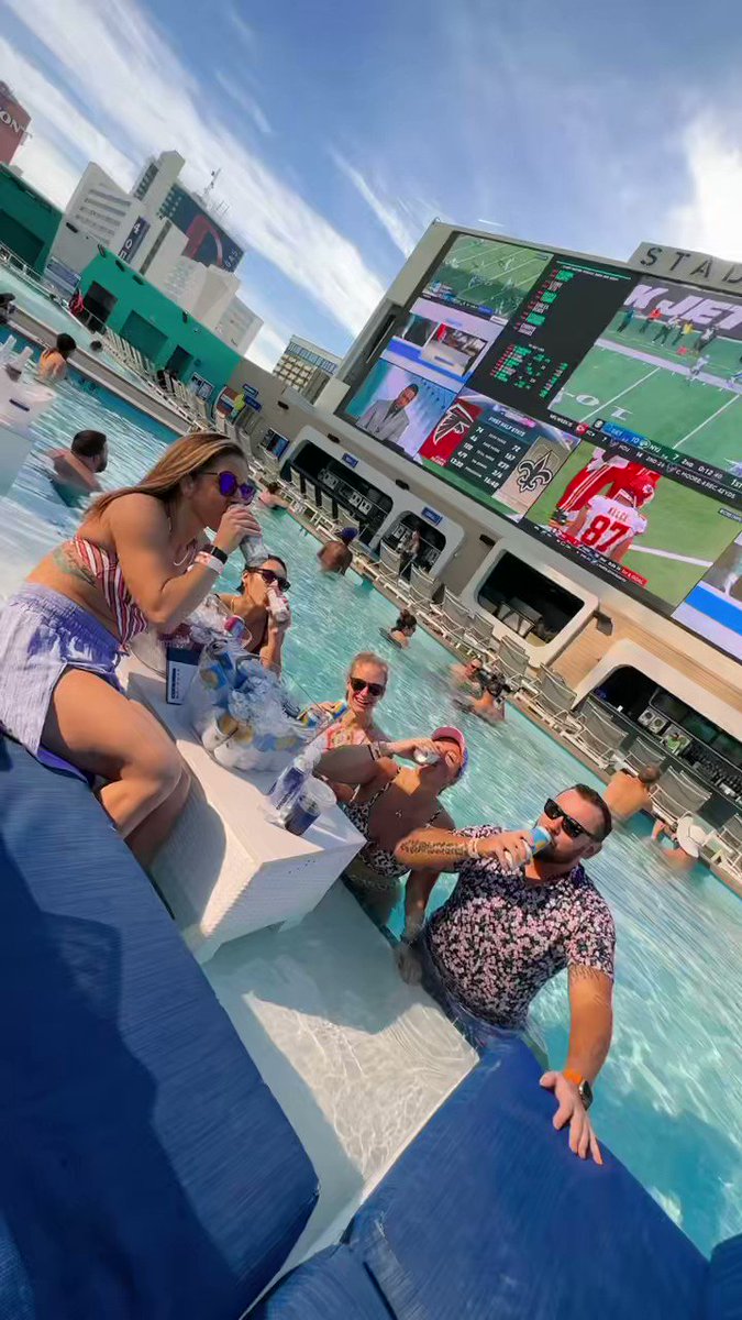 Stadium Swim on Twitter "It’s a great day to enjoy some football from